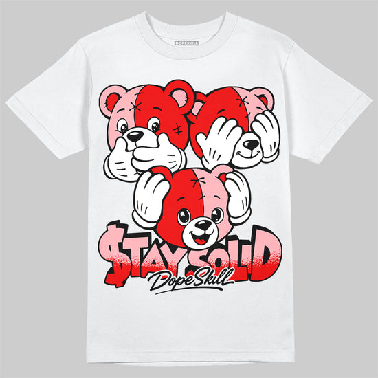 Jordan 11 Cherry DopeSkill T-Shirt Stay Solid Graphic Streetwear - White