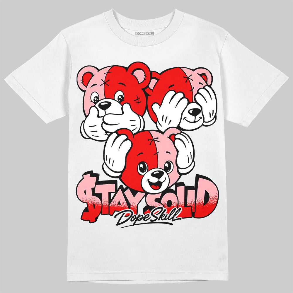 Jordan 11 Cherry DopeSkill T-Shirt Stay Solid Graphic Streetwear - White
