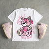 Iced Carmine 4s DopeSkill T-Shirt Smile Through The Pain Graphic