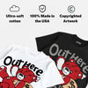 “Bloodline” 12s DopeSkill T-Shirt Out Here Being Cute Graphic