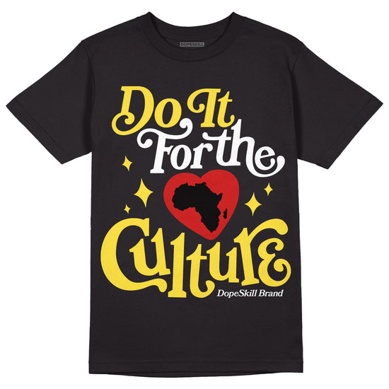 Jordan 11 Low 'Yellow Snakeskin' DopeSkill T-Shirt Do It For The Culture Graphic Streetwear - Black