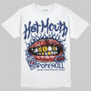 Jordan 6 Retro 'White And Midnight Navy' DopeSkill T-Shirt Hot Mouth Graphic Streetwear - White