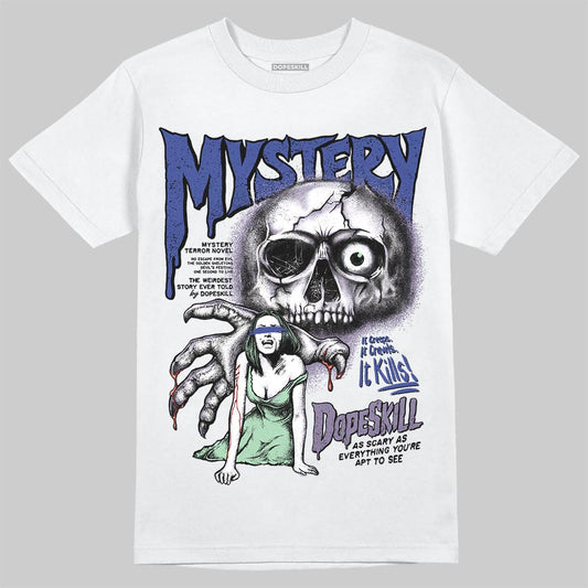 Jordan 1 Retro Low OG Zion Williamson Voodoo Alternate DopeSkill T-Shirt Mystery Ghostly Grasp Graphic Streetwear - White