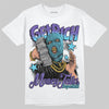 Jordan 8 Retro 'Aqua' 2025 DopeSkill T-Shirt Get Rich Graphic Streetwear - White