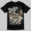 Jordan 6 Retro Neutral Olive DopeSkill T-Shirt Stressless Graphic Streetwear - Black