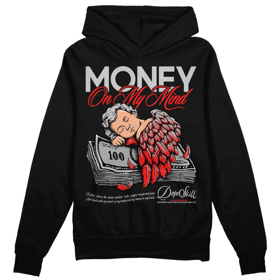 Jordan Spizike Low Bred DopeSkill Hoodie Sweatshirt MOMM Graphic Streetwear - Black 