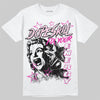 Pink Sneakers DopeSkill T-Shirt Fix Your Energy Graphic Streetwear - White