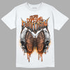 Jordan 12 Retro Brilliant Orange DopeSkill T-Shirt DopeSkill Evolution Graphic Streetwear - White