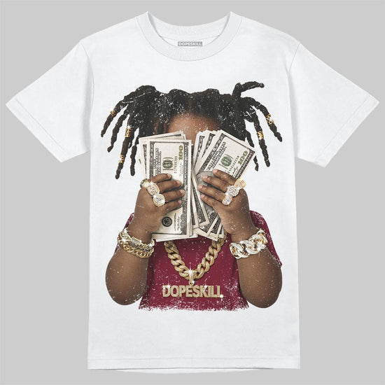 Jordan 3 PRM "Bin 23" DopeSkill T-Shirt Rich Youth Graphic Streetwear - White