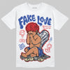 Jordan 3 “Seoul 2.0” DopeSkill T-Shirt False Love Graphic Streetwear - WHite