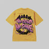 Electric Grind DopeSkill Premium T-shirt Streetwear - Mustard Back