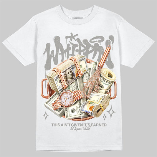Jordan 5 "White Metallic" DopeSkill T-Shirt Whippin Graphic Streetwear - White