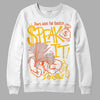 Yellow Sneakers DopeSkill Sweatshirt Speak It Graphic Streetwear - White 