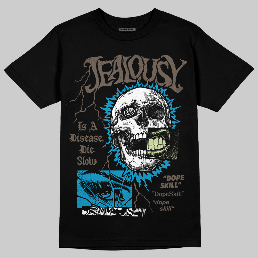 Jordan 3 GS “We Outside” DopeSkill T-Shirt Jealousy Graphic Streetwear - Black