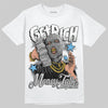 Jordan 10 OG “Steel” DopeSkill T-Shirt Get Rich Graphic Streetwear - White 