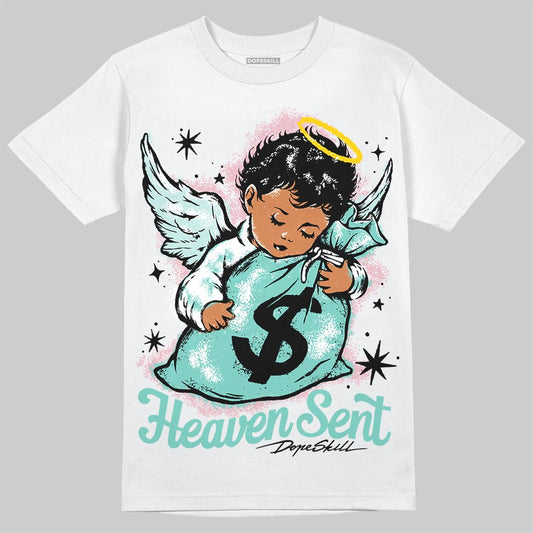 Jordan 11 Low "Igloo" DopeSkill T-Shirt Heaven Sent Graphic Streetwear - White 