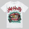 Jordan 5 ‘El Grito’ DopeSkill T-Shirt Hot Mouth Graphic Streetwear - White