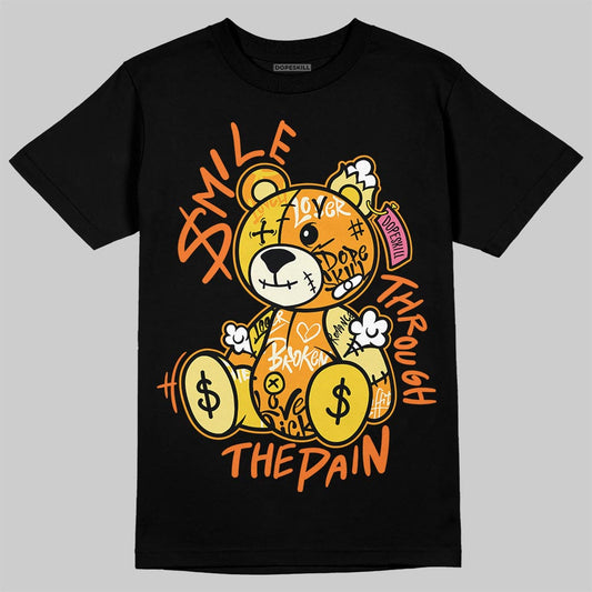Air Max 95 “Dawn of Light” DopeSkill T-Shirt Smile Through The Pain Graphic Streetwear - black
