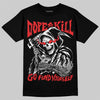 Jordan 13 Retro OG Chicago DopeSkill T-Shirt Go Fund Your Self Graphic Streetwear - Black