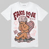 Jordan 3 Retro Valentine's Day Treat Yourself (2025) DopeSkill T-Shirt False Love Graphic Streetwear - White