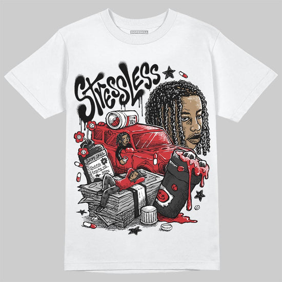 Jordan 6 Bin 23 DopeSkill T-Shirt Stressless Graphic Streetwear - White 