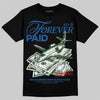Jordan 3 "True Blue" DopeSkill T-Shirt Forever Paid Graphic Streetwear - Black