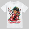 Jordan 3 Mexico 'El Vuelo' DopeSkill T-Shirt Heaven Sent Graphic Streetwear - White