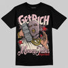 ASICS Gel-Nimbus 10.1 Strawberry DopeSkill T-Shirt Get Rich Graphic Streetwear - Black