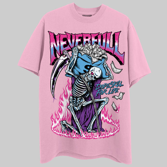 Pink Sneakers DopeSkill Pink T-Shirt NeverFull Graphic Streetwear