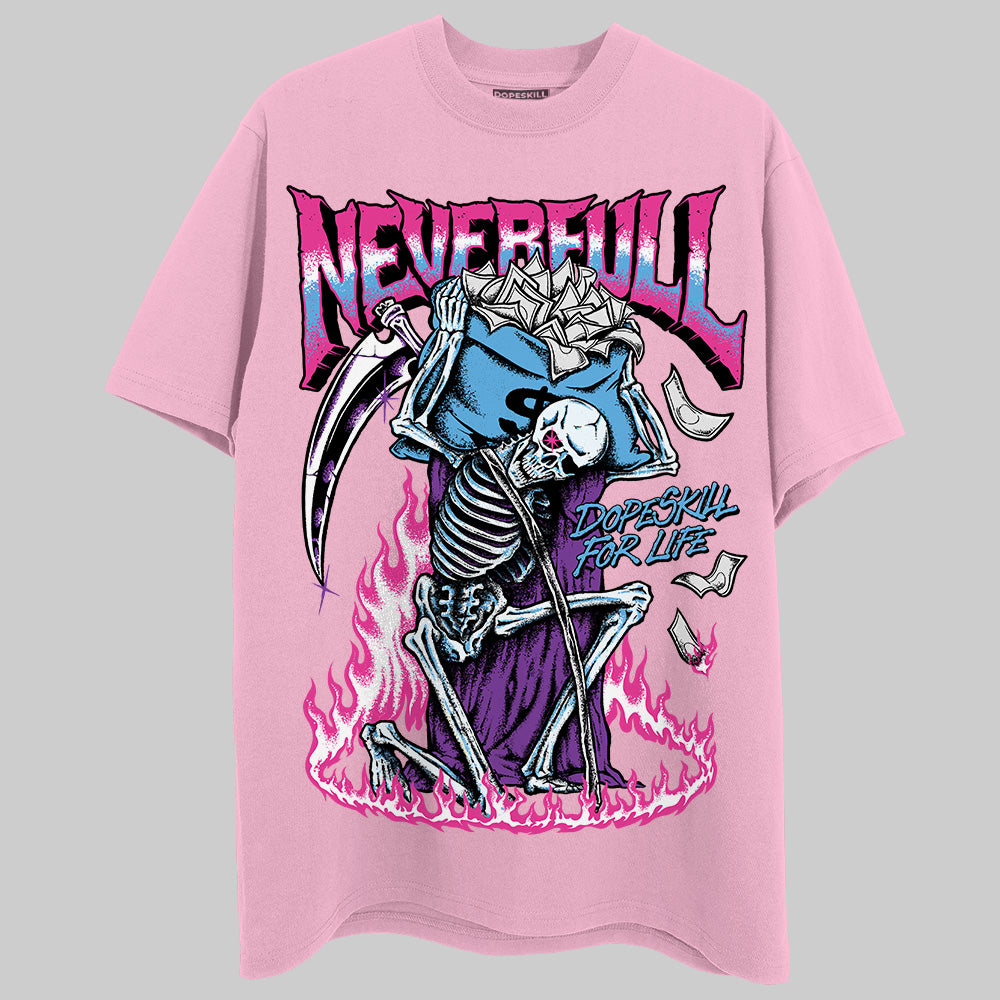 Pink Sneakers DopeSkill Pink T-Shirt NeverFull Graphic Streetwear