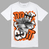 MSCHF Super Normal 2 Orange Milk DopeSkill T-Shirt Don't Quit Graphic Streetwear - White