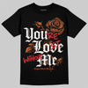 Jordan 1 Retro High OG Shattered Backboard (2025) DopeSkill T-Shirt You’re Lost Without Me Graphic Streetwear - Black