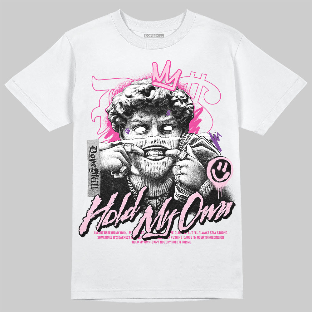 Pink Sneakers DopeSkill T-Shirt In My Way Graphic Streetwear - White 