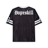 DopeSkill Oversized Jersey Streetwear Graphic Tee Cool V-Neck Black T-Shirt Angel 26 Graphic