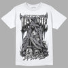 Jordan 14 Retro 'Stealth' DopeSkill T-Shirt Life or Die Graphic Streetwear - White