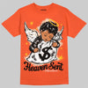 Jordan 1 Retro High OG Shattered Backboard (2025) DopeSkill T-Shirt Heaven Sent Graphic Streetwear - Orange