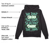 Green Glow 1s DopeSkill Hoodie Sweatshirt Grind Shine Graphic