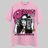 Pink Sneakers DopeSkill T-Shirt The Dough Graphic Streetwear - Light Pink