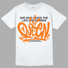 Orange, Black & White Sneakers DopeSkill T-Shirt Queen Graphic Streetwear - White