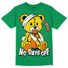 Green Sneakers DopeSkill Green T-shirt Hurt Bear Graphic Streetwear 