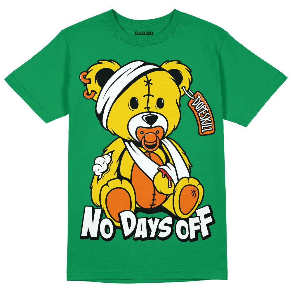 Green Collection DopeSkill Green T-shirt Hurt Bear Graphic – DOPESKILL