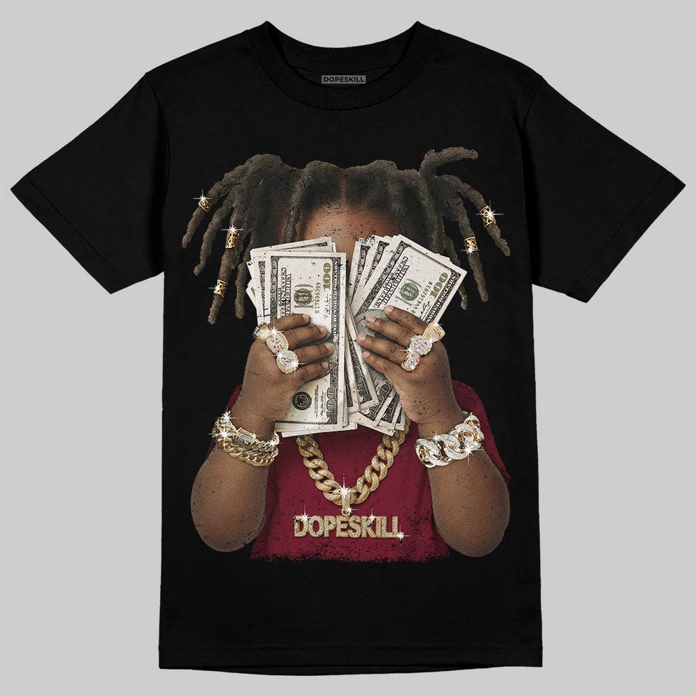 Jordan 3 PRM "Bin 23" DopeSkill T-Shirt Rich Youth Graphic Streetwear - Black