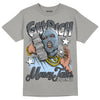 Jordan 11 Cool Grey DopeSkill Grey T-Shirt Get Rich Graphic Streetwear