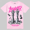 Pink Sneakers DopeSkill T-Shirt Loyalty Graphic Streetwear - Pink 