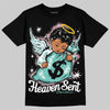 Jordan 11 Low "Igloo" DopeSkill T-Shirt Heaven Sent Graphic Streetwear - Black