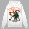 Dunk Low Team Dark Green Orange DopeSkill Hoodie Sweatshirt VERSUS Graphic Streetwear - White