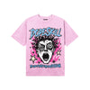 Pink Sneakers DopeSkill T-Shirt Root of Evil Graphic Streetwear - Light Pink