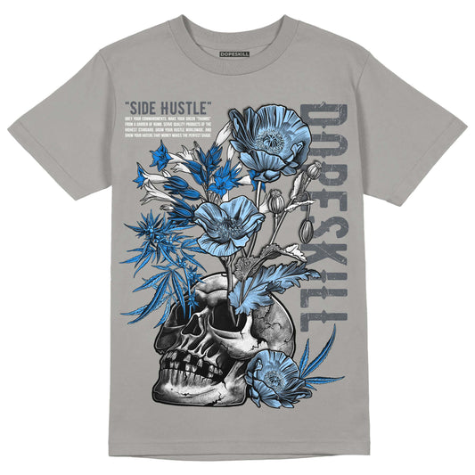 Jordan 11 Retro Cool Grey DopeSkill Grey T-Shirt Side Hustle Graphic Streetwear