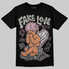 Air Max 95 OG “Pink Foam” DopeSkill T-Shirt False Love Graphic Streetwear - Black