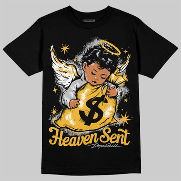Jordan 5 'Tokyo' DopeSkill T-Shirt Heaven Sent Graphic Streetwear - Black